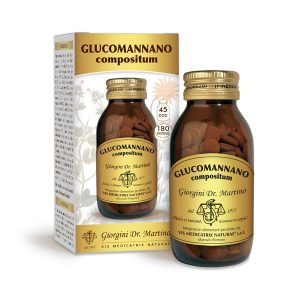 Glucomannano Compositum 180 Pastiglie diete ipocaloriche riduzione peso corporeo