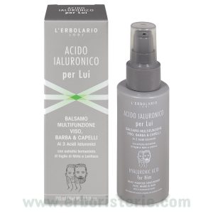 Balsamo Multifunzione Viso, Barba & Capelli Ai 3 Acidi Ialuronici