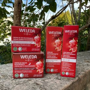 Linea Melograno e peptidi di Maca Weleda