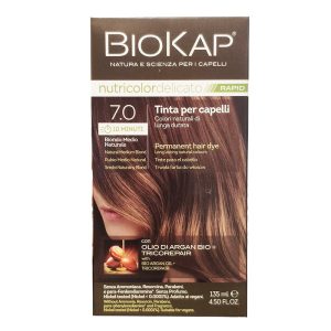 BioKap Nutricolor Delicato Rapid 7.0 Biondo Medio Naturale