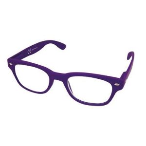 OCCHIALE DA LETTURA PREMONTATO T-VEDO GUMMY 2 VIOLA +2,50 DIOTTRIE
