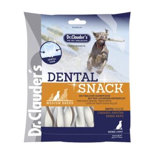Dr Clauder’s Dental Snack Anatra Medium Breed per Cani