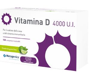 VITAMINA D 4000UI 168 COMPRESSE MASTICABILI