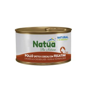 Natua Natural Brodo Pollo e Fegatini per Gatti
