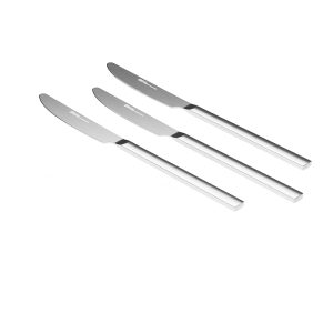 Coltelli da tavola in acciaio inox 23,5cm 3 pezzi