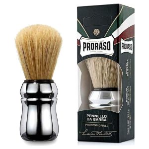 Proraso pennello da barba in pura setola