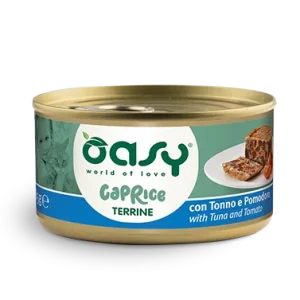OASY CAPRICE TERRINE per Gatti con Tonno e Pomodoro
