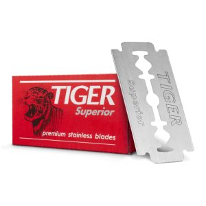 5 lamette da barba stainless steel Tiger Superior