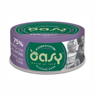 Oasy More Love Tonno e Calamari per Gatti 70gr
