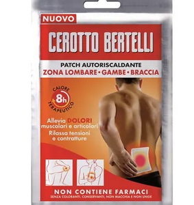 BERTELLI CEROTTO AUTORISCALDANTE 2 CELLE 1 PEZZO