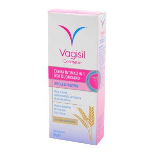 Vagisil Cosmetic Crema Intima 2 in 1 Uso Quotidiano Lenisce e Previene 30g