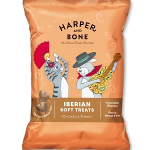 Harper and Bone Iberian Soft Treats Chicken Turkey