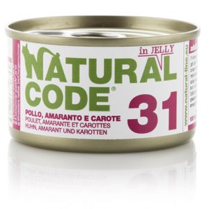 Natural Code 31 Pollo Amaranto e Carote