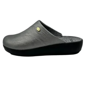 Scholl Nilla Pantofola Ciabatta Plantare Memory Cushion Colore Peltro Metallico Tag. 39