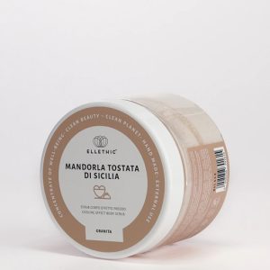 Ellethic scrub corpo effetto freddo Granita gr. 500 – prof. Mandorla tostata di Sicilia