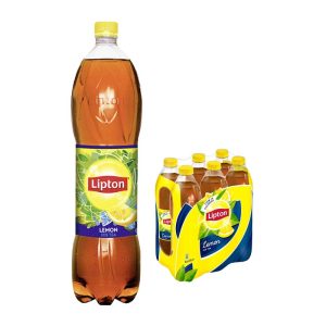 Lipton Th&egrave; al limone in bottiglia di plastica da 1,5 lt