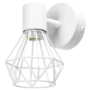 Applique da parete Dimen Bianco 1 x E14 Aigostar