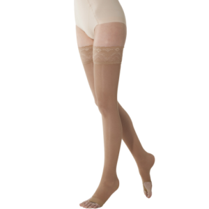 Calze Autoreggenti Marilyn 140 Open Toe Punta Aperta