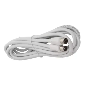 Cavo TV per antenna maschio/femmina 3m bianco Aigostar