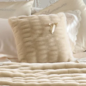 Blumarine Cuscino In Pelliccia Con Pendente In Cristalli Chamonix