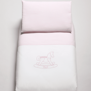 Liu Jo Baby Completo Copripiumino Culla/Carrozzina In Cotone Dondolo Bl473c