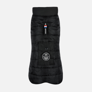 WOUAPY Cappottino impermeabile per Cani Rain color Nero