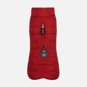 WOUAPY Cappottino impermeabile per Cani Doudoune Rouge color Rosso