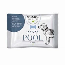 Salviette Detergenti Zanza Pool Derbe per cani e gatti