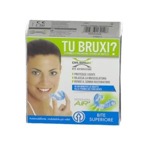 DR.BRUX Bite Notturno Antibruxismo Superiore Trasparente