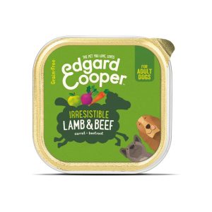 Edgard & Cooper Grain Free Adult per Cani con Agnello, Manzo, carote e barbabietola 300 grammi