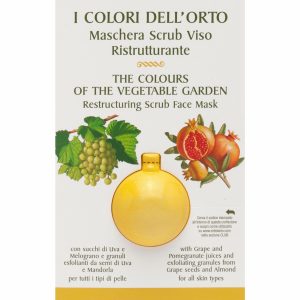 Linea Compattante Maschera Scrub Ristrutturante I Colori dell’Orto di Erbolario
