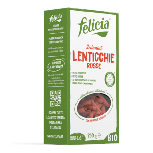 Felicia Sedanini Lenticchie Rosse Bio 250 g