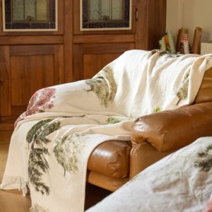 Tessitura Toscana Telerie Plaid Telinus In Cotone Greeson