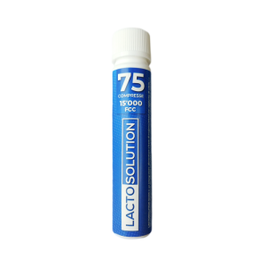 Lactosolution 15000 FCC 75 Compresse Integratore di Enzima Lattasi per Intolleranti al Lattosio