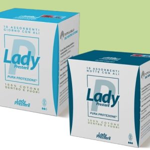 LADY PRESTERIL ASSORBENTI GIORNO CON ALI RIPIEGATI BIO