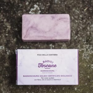 Radici Toscane “Marmoschiuma” – bagnoschiuma solido biologico gr. 80 – Fico della Costiera
