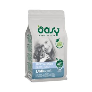 Oasy Crocchette Agnello per cuccioli piccola taglia