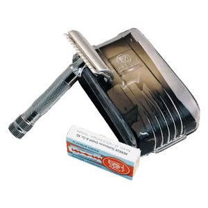 Merkur rasoio di sicurezza razor 34S in astuccio di platica