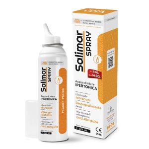 Sanavita Salimar spray nasale Acqua di Mare Ipertonica 125ml