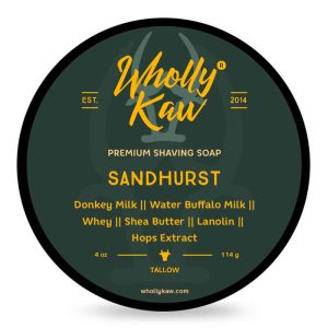 Wholly Kaw sapone da barba Sandhurst 114gr