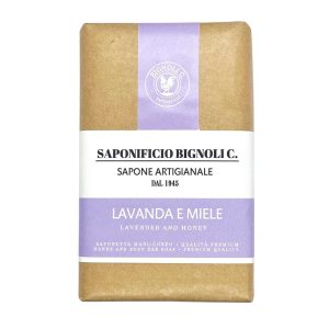Saponificio Bignoli saponetta mani e corpo Lavanda e miele 150gr