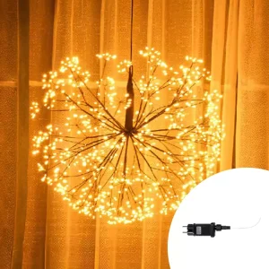 Sfera luminosa Dente di leone 50cm 900 Led Bianco Caldo 3000K Wisdom