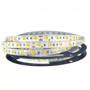 Striscia Led 12V 70W SMD 5050 5 metri IP65 Bianco Caldo 3000K M LEDME
