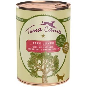 Terra Canis TREE LOVER Selvaggina cibo umido per cani