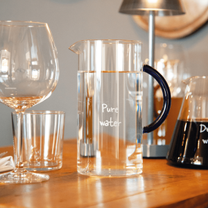 Wd Caraffa In Vetro Borosilicato ” Pure Water “